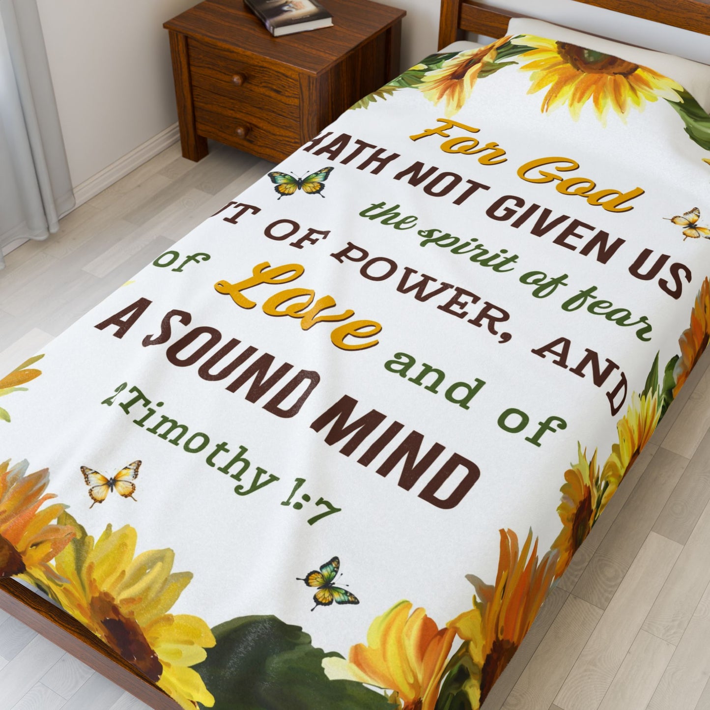 2Timothy1:7 Blanket