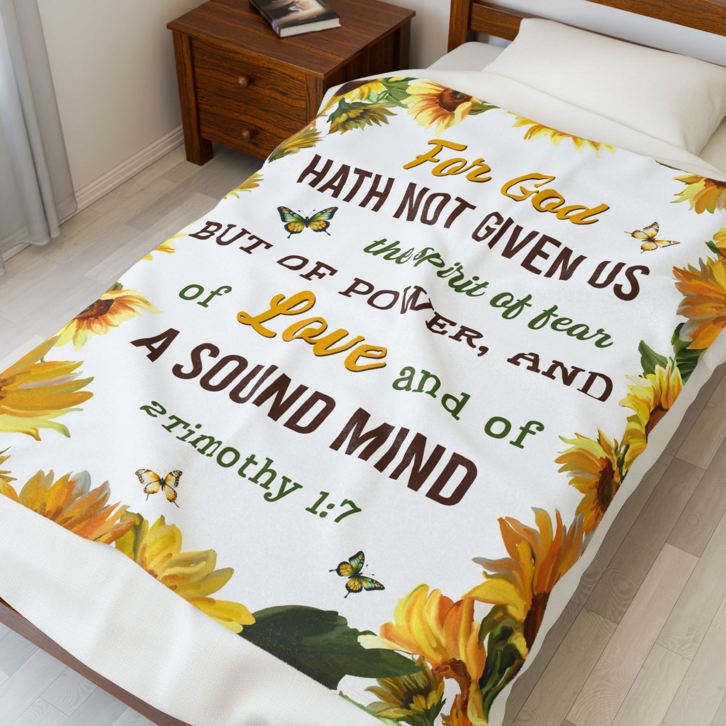 2Timothy1:7 Blanket
