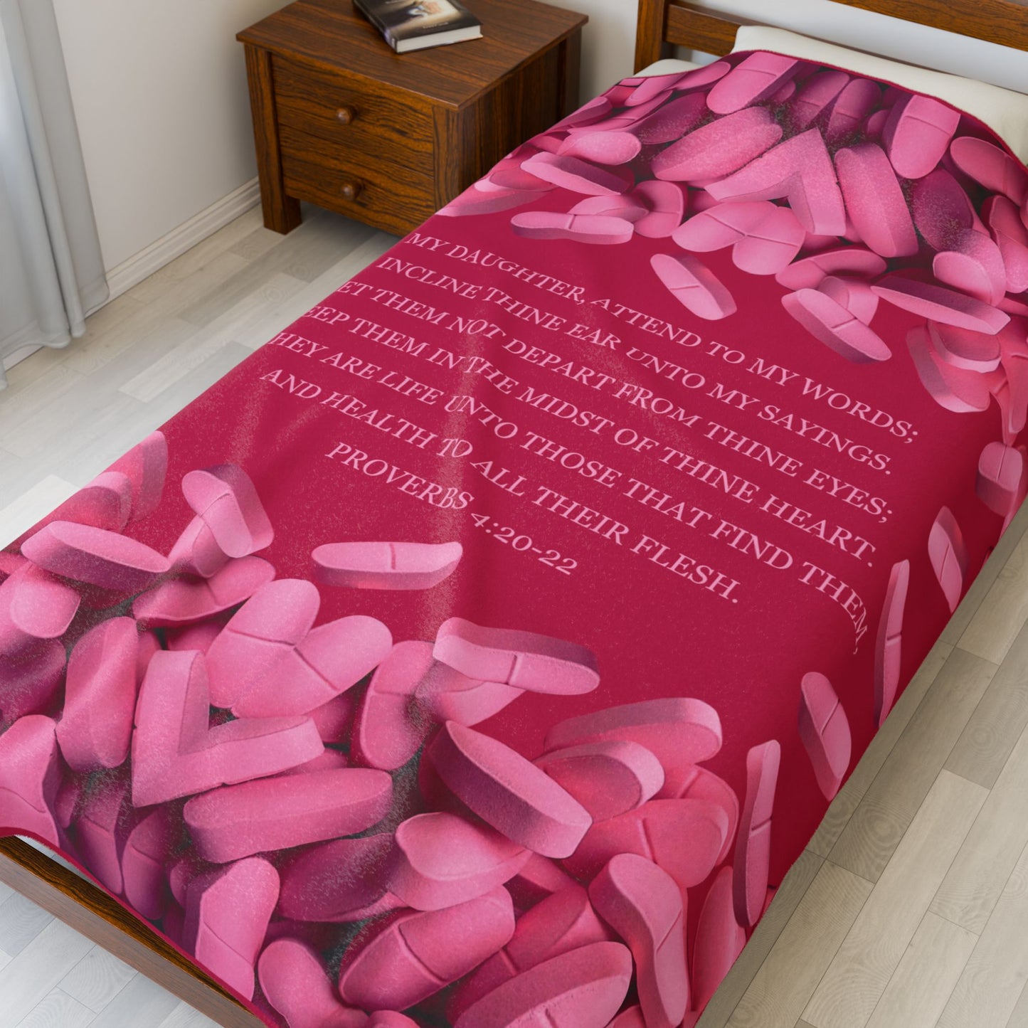 Proverbs 4:20-22 Her Blanket